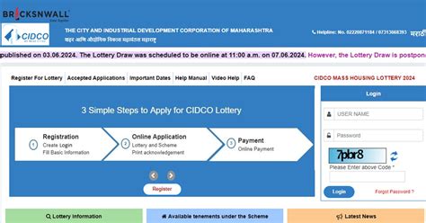 CIDCO Lottery Scheme 2024: Latest Updates, News, Details.